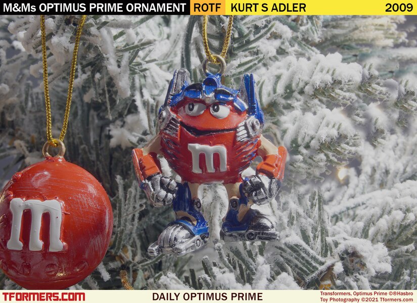 Daily Prime   Transformers M&Ms Optimus Prime Ornament  (1 of 2)